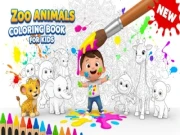Zoo Animals Coloring Book for Kids Online coloring Games on NaptechGames.com