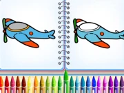 Aero Coloring Books Online Art Games on NaptechGames.com