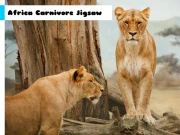 Africa Carnivore Jigsaw Online Puzzle Games on NaptechGames.com