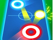 Air Hockey Glow: 2 Players Online 2 Player Games on NaptechGames.com