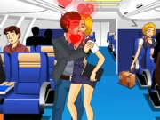 Air Hostess Kissing Online Puzzle Games on NaptechGames.com