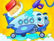 Airplane Wash Online Boys Games on NaptechGames.com