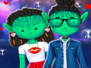 Alien The Way Of Love Online Dress-up Games on NaptechGames.com