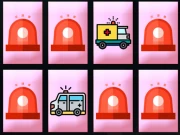 Ambulance Trucks Memory Online Puzzle Games on NaptechGames.com