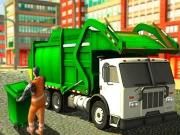 American Trash Truck Online Hypercasual Games on NaptechGames.com