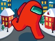 Among Us Christmas Run Online Arcade Games on NaptechGames.com