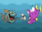 Angry Fish Coloring Online Puzzle Games on NaptechGames.com