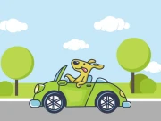Animal Happy Drive Coloring Online Puzzle Games on NaptechGames.com