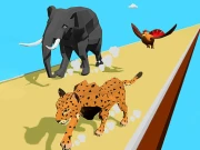 Animal Transform Race 3D Online Arcade Games on NaptechGames.com