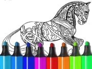 Animals Coloring Online puzzles Games on NaptechGames.com