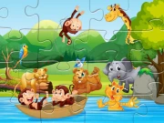 Animals Puzzle Online Puzzle Games on NaptechGames.com