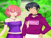 Anime Couple Dress up Online Puzzle Games on NaptechGames.com