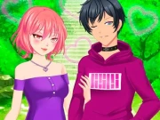 Anime Couples Dress Up Online Hypercasual Games on NaptechGames.com