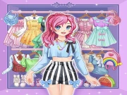 Anime Kawaii : Cute Dress Up Game Online Girls Games on NaptechGames.com