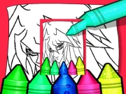 Anime Vampire Girl Coloring Pages Online junior Games on NaptechGames.com
