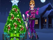 Anna Preparing for Christmas Online Dress-up Games on NaptechGames.com