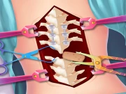 Anna Scoliosis Surgery Online Care Games on NaptechGames.com