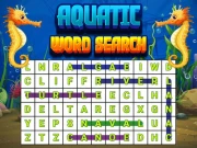 Aquatic Word Search Online Puzzle Games on NaptechGames.com