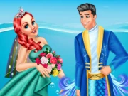 Ariel And Eric Wedding Online Dress-up Games on NaptechGames.com