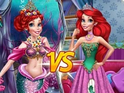 Ariel Princess Vs Mermaid Online Dress-up Games on NaptechGames.com