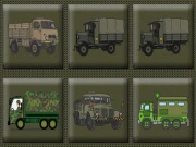 Army Trucks Memory Online Puzzle Games on NaptechGames.com