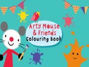Arty Mouse Coloring Book Online Art Games on NaptechGames.com