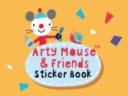Arty Mouse Sticker Book Online Art Games on NaptechGames.com