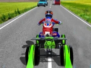 ATV Quad Bike Traffic Rider Online Racing Games on NaptechGames.com
