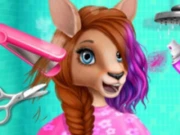 Australian Animal Hair Salon Online Girls Games on NaptechGames.com