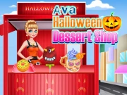 Ava Halloween Dessert Shop Online Girls Games on NaptechGames.com