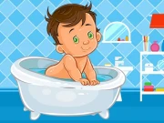 Baby Bath Jigsaw Online Puzzle Games on NaptechGames.com
