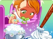 Baby Cleaning Online Care Games on NaptechGames.com
