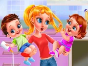 Baby Daycare Mania Online Arcade Games on NaptechGames.com