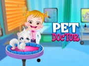 Baby Hazel Pet Doctor Online Girls Games on NaptechGames.com
