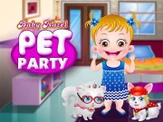 Baby Hazel Pet Party Online Girls Games on NaptechGames.com