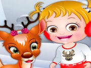 Baby Hazel Reindeer Surprise Online Care Games on NaptechGames.com