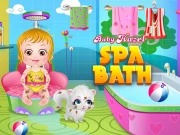 Baby Hazel Spa Bath Online Girls Games on NaptechGames.com