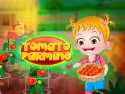 Baby Hazel Tomato Farming Online Girls Games on NaptechGames.com