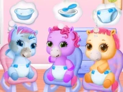 Baby Pony Sisters Care Online Girls Games on NaptechGames.com