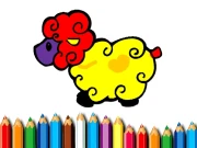 Baby Sheep Coloring Book Online Girls Games on NaptechGames.com