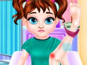 Baby Taylor Ballet Injury Treatment Online Girls Games on NaptechGames.com