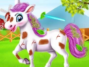 Baby Taylor Cute Pony Care Online Girls Games on NaptechGames.com