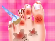 Baby Taylor Foot Treatment Online Girls Games on NaptechGames.com