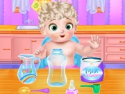Baby Taylor Newborn Caring Online Girls Games on NaptechGames.com