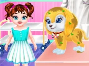 Baby Taylor Puppy Care Online Girls Games on NaptechGames.com
