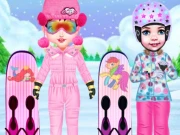 Baby Taylor Skiing Dress Up Online Girls Games on NaptechGames.com