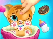 Baby Tiger Care - A Day With Baby Tiger Online Girls Games on NaptechGames.com