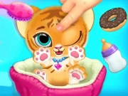 Baby Tiger Care Online Girls Games on NaptechGames.com
