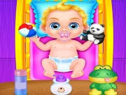 Babysitter Crazy Baby Daycare Online Girls Games on NaptechGames.com