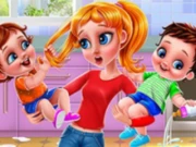 Babysitter Madness Online Girls Games on NaptechGames.com